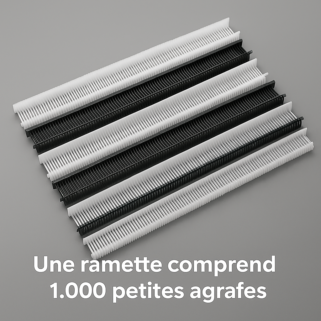 Agrafes supplémentaires pour votre PISTOFIX